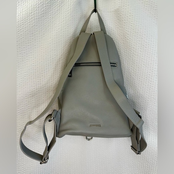 Rebecca Minkoff Julian Gray Leather Backpack main image 12